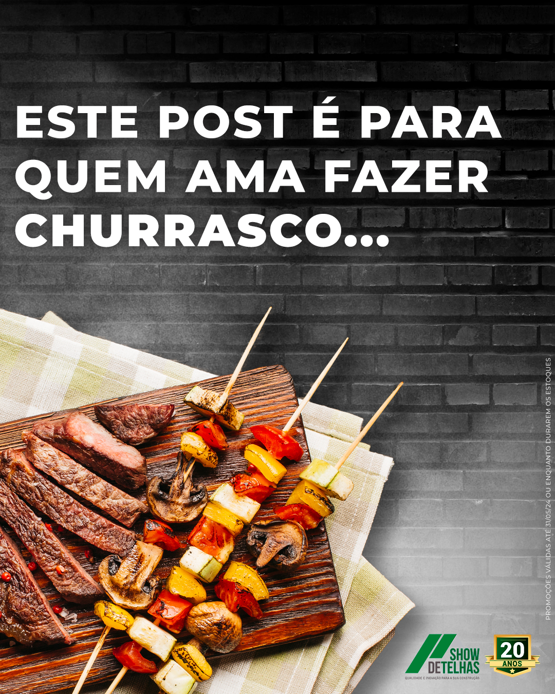 Transforme seu cantinho do churrasco! 