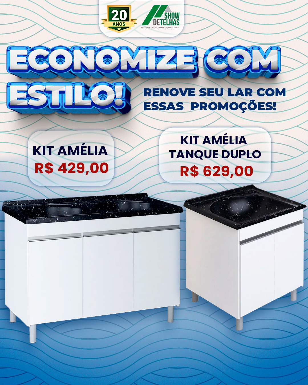 ECONOMIZE COM ESTILO! 