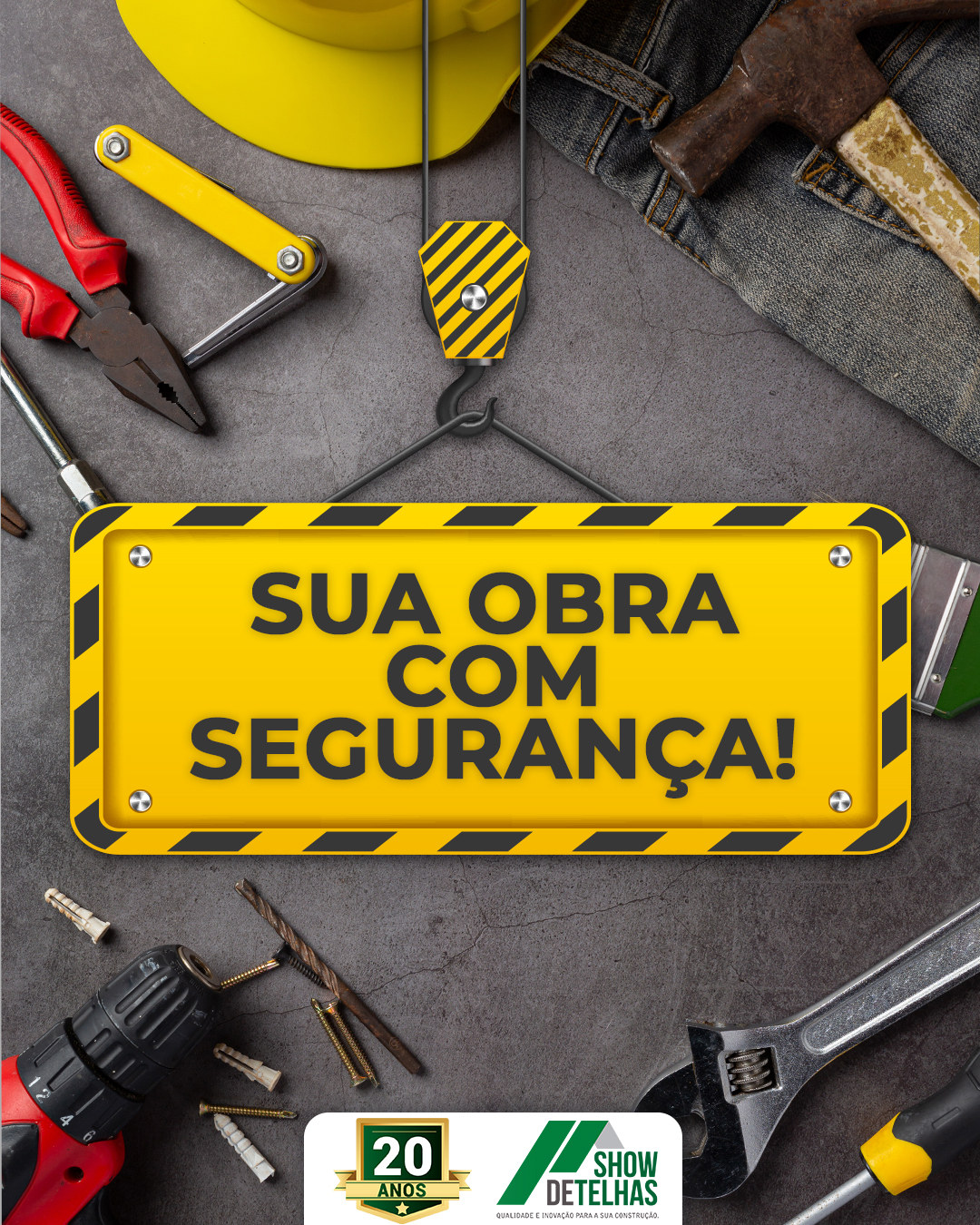 Sua obra com segurança é a nossa prioridade!