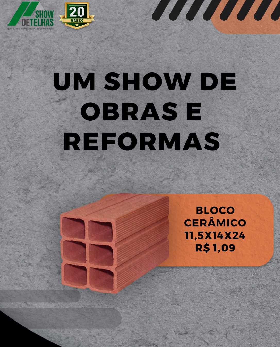 Está planejando construir ou reformar? 